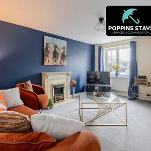  Holiday home Quiet 3 Bed Hse, Sleeps 5 Free Prkg-3 Cars, 10mins, Contractor Friendly United Kingdom